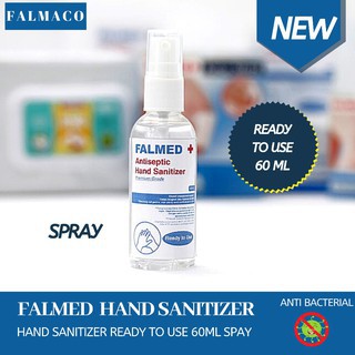 Hand Sanitizer Falmed 60 ML Hand Sanitizer Foodgrade Hand Sanitizer Spray