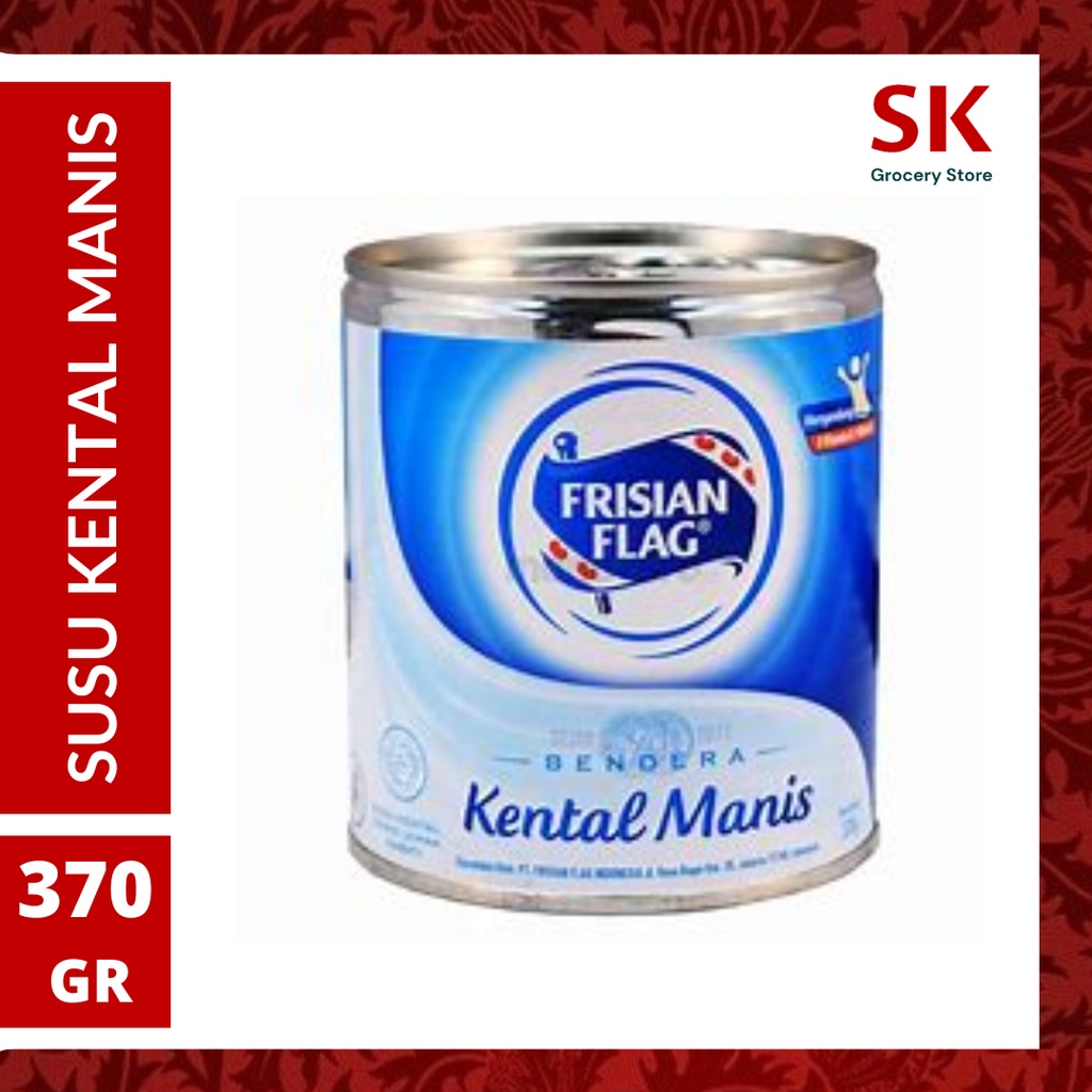 

[Harga Grosir] Frisian Flag Susu Kental Manis Kaleng Putih (370gr)