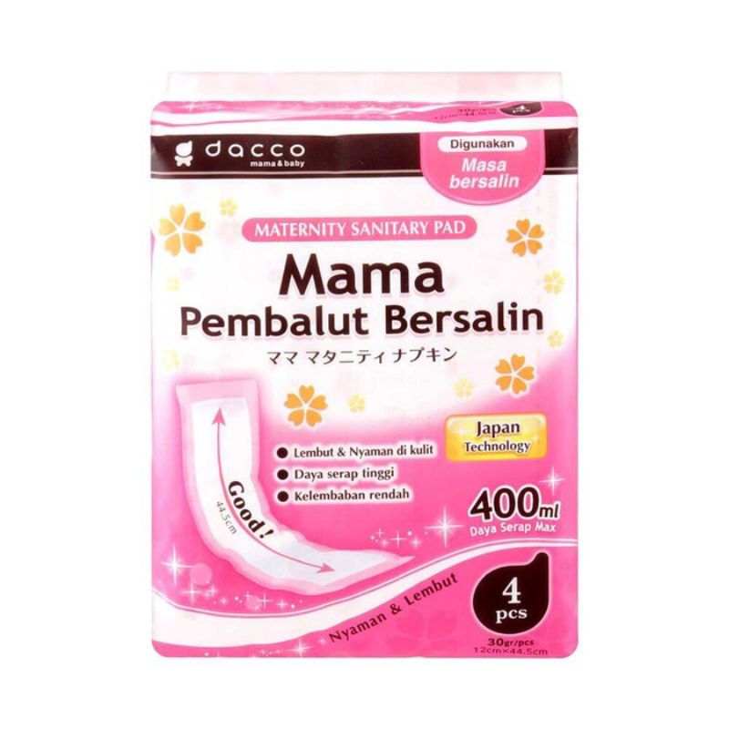 Dacco Mama Pembalut Bersalin 4pcs