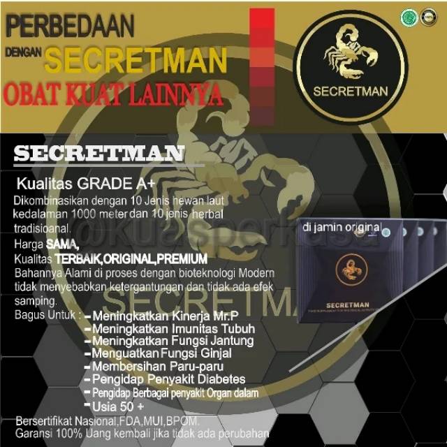 SECRETMAN FOR MAN