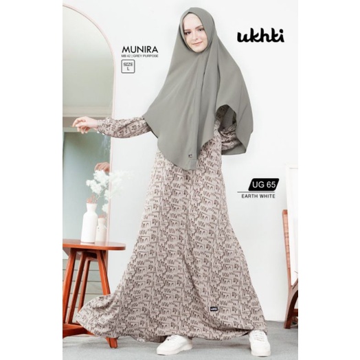 GAMIS UKHTI UG65 BAHAN PREMIUM ROSE CREPE. GAMIS BUSUI, SIMPEL, TRENDY DAN SYARI