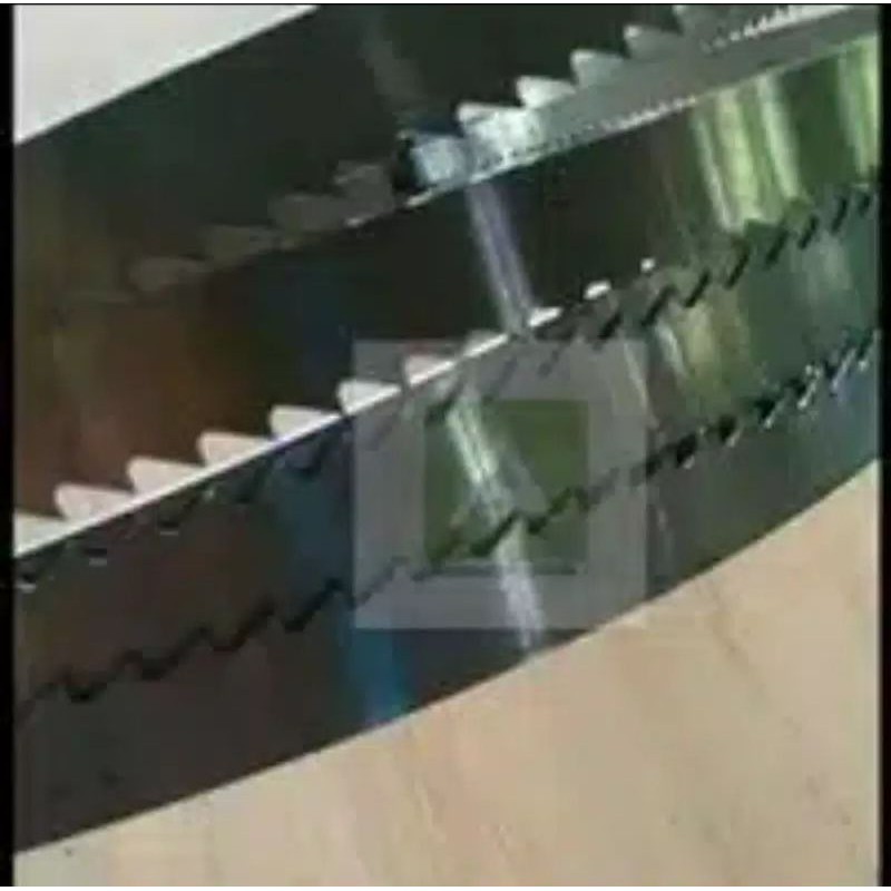 (B2T) mata gergaji bandsaw pita kayu 4850mm/16mm/0.7mm/3tpi