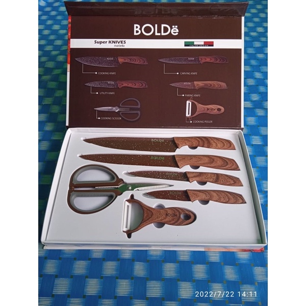 pisau set bolde