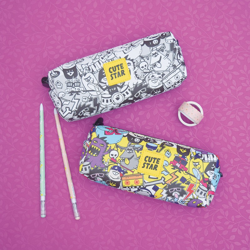 

Cute Star Rock and Roll Pencil Case (Tempat Pensil)