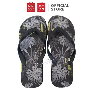  MINISO  Flip Flop Floral Printed Slipper Sandal  Jepit 