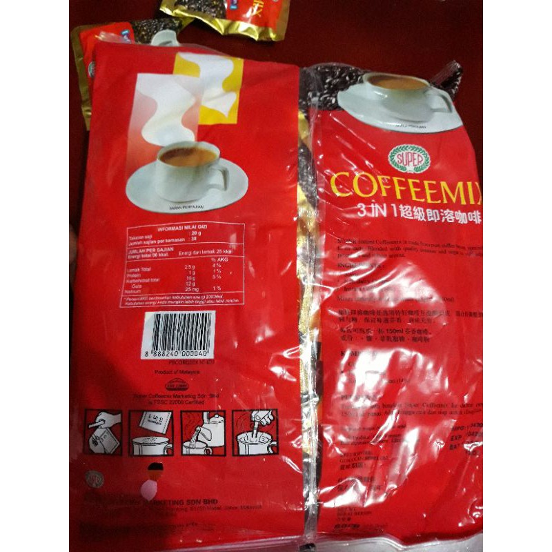 

Kopi Super Coffeemix 3in1