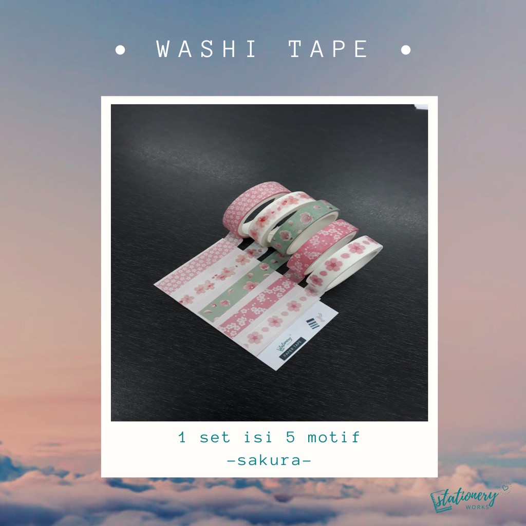 

Washi Tape - Paper Tape - Pastel Lucu - Scapbook DIY