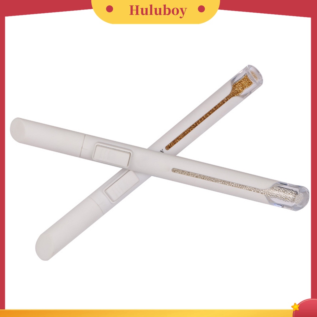 Huluboy Huluboy♡ Pen Pengambil Manik-Manik Bahan Baja Ukuran 0.8mm Untuk Manicure