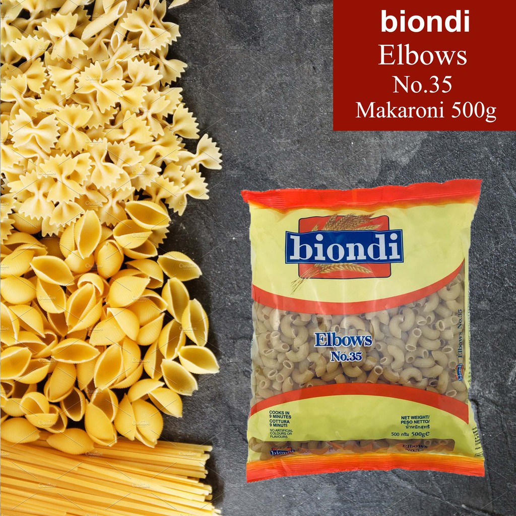 Biondi / Elbows no.35 / Makaroni / 500g