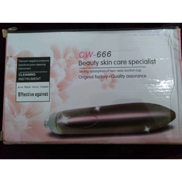 Preloved alat pengangkat komedo ampuh CW 666 Beauty skin care specialist (boleh nego)