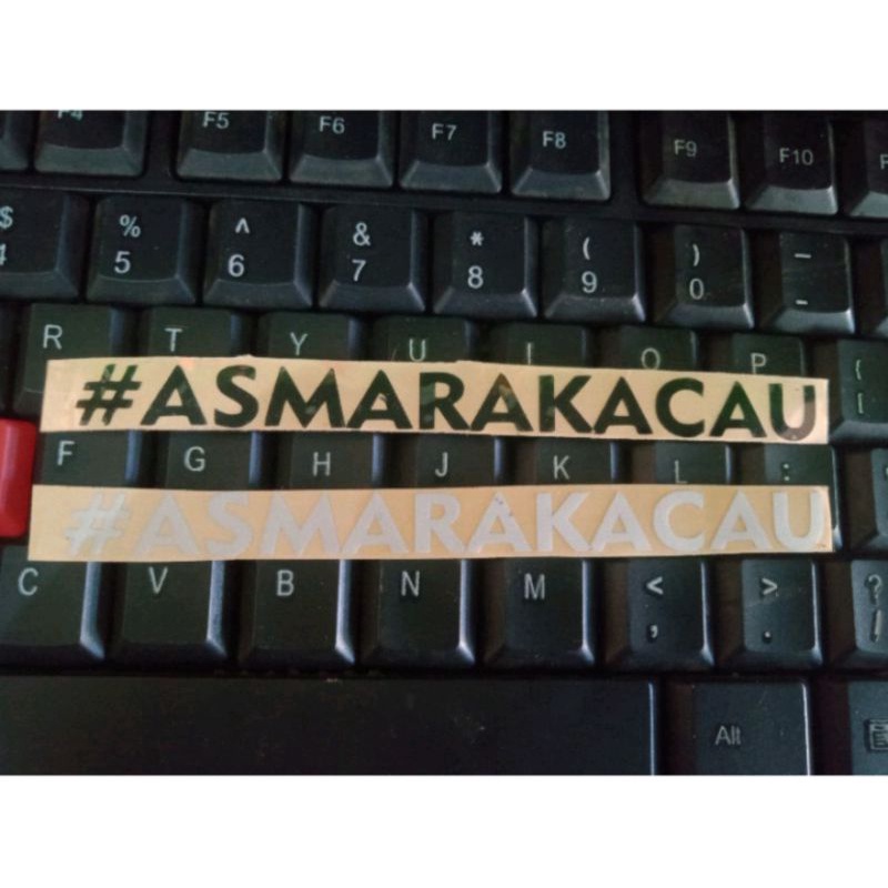 stiker asmara kacau/asmara kacau/stiker cutting