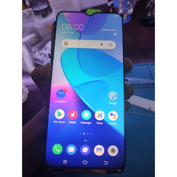 LCD vivo y20,y20s,y20i original Cabutan,copotan, Mulusss no minus