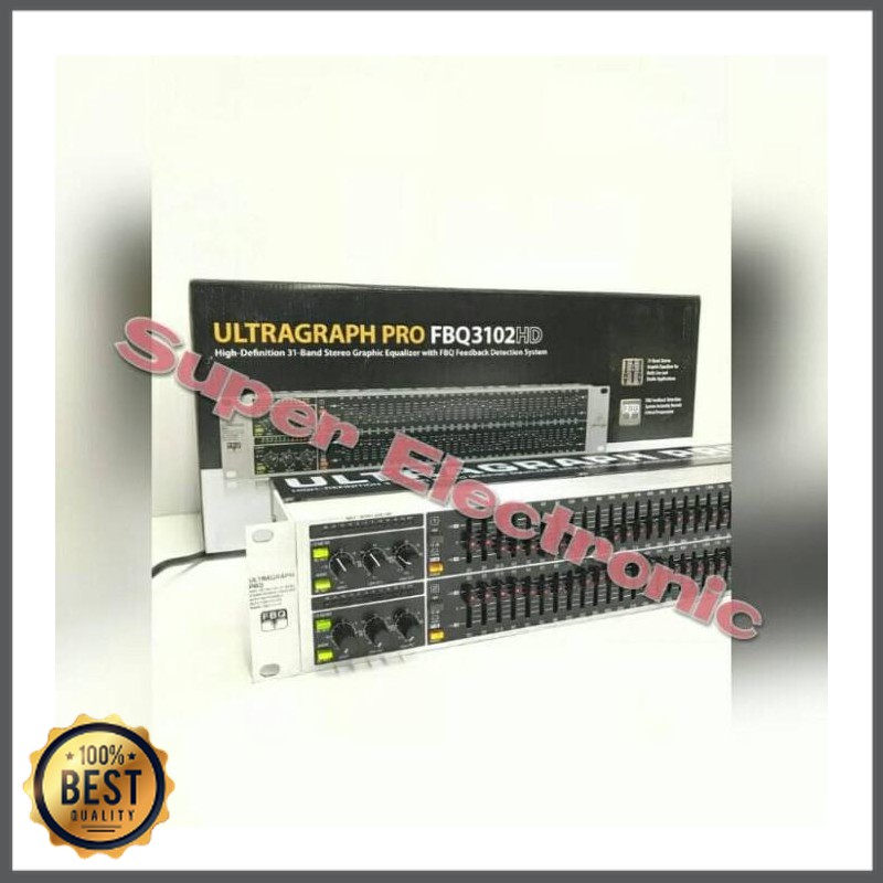 Mishad Shop -  Equalizer Behringer FBQ 3102 HD ORIGINAL GU-5117-2523