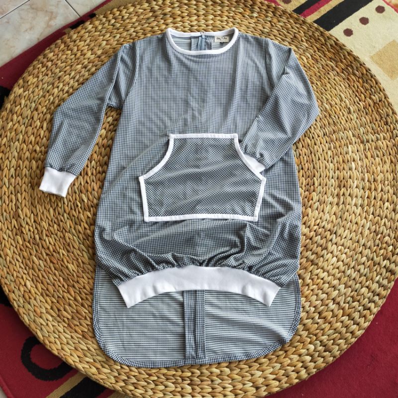 TUNIK KAOS KOREA KOTAK DEESKA OUTFIT DEESKA SCARVES