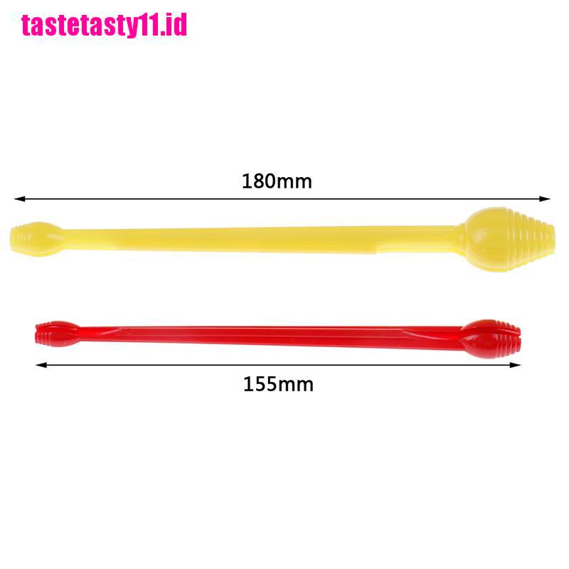 【TTID】2PCs Fishing Disgorger Plastic Hook Remover Double Head Removes Engulfed