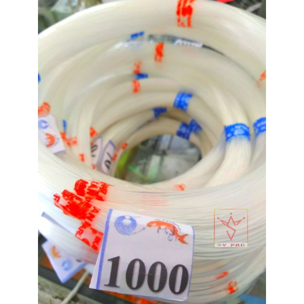 senar transparan marlin kakap arwana ukuran 1000