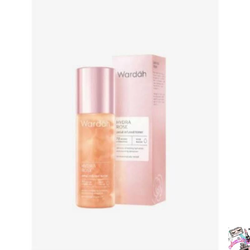 ☃Cutezz_Ching1☃Wardah Hydra Rose Petal Infused Toner 100ml