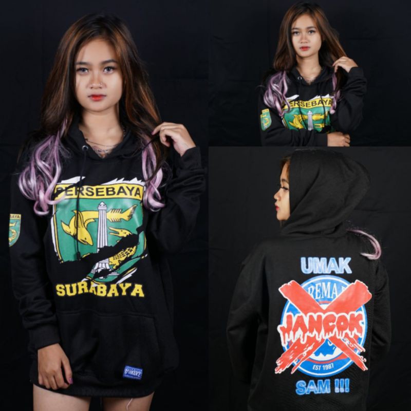 SWEATER BONEK JAKET BONEK SWETER BONEK KAOS BONEK PERSEBAYA PRIA WANITA BONVIK