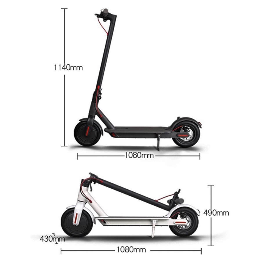 DAMI M365 Pro 8.5 Inch Foldable Electric Scooter Skuter Listrik Lipat