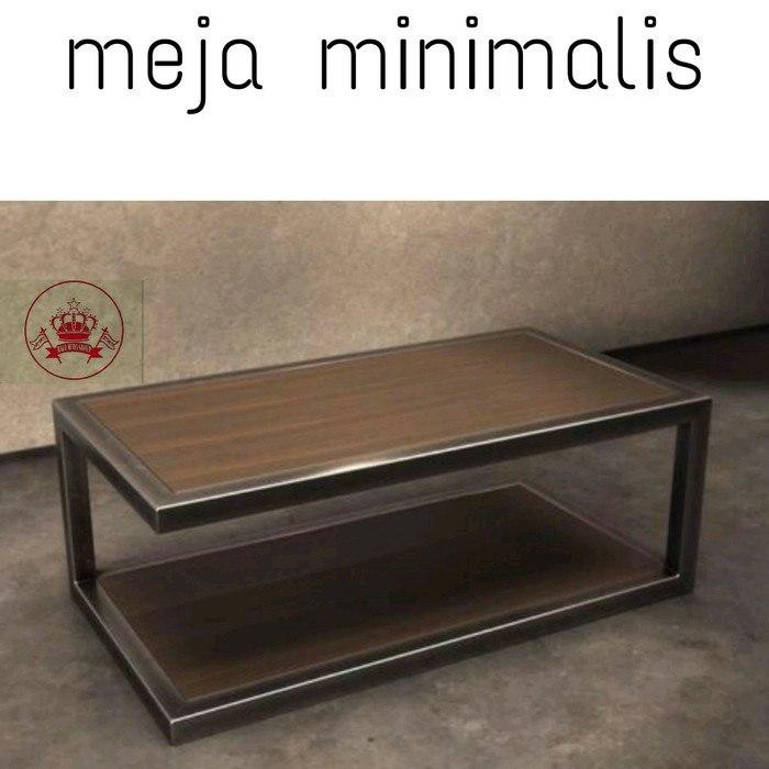 Meja Kayu Lesehan Lantai