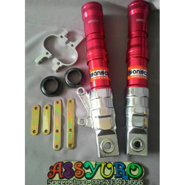BOTTOM SHOCK VIXION SCORPIO NINJA 150