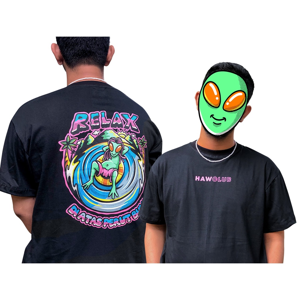 Merchandise T-Shirt Dhyo Haw - Relax Diatas Perut Bumi