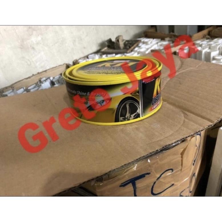 Kit Kaleng Kuning Original Paste Wax Poles Kompon Compound Mobil Compon Waks Motor Mengkilap Kilap
