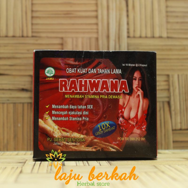 RAHWANA KAPSUL ORIGINAL PENAMBAH STAMINA PRIA DEWASA ASLI