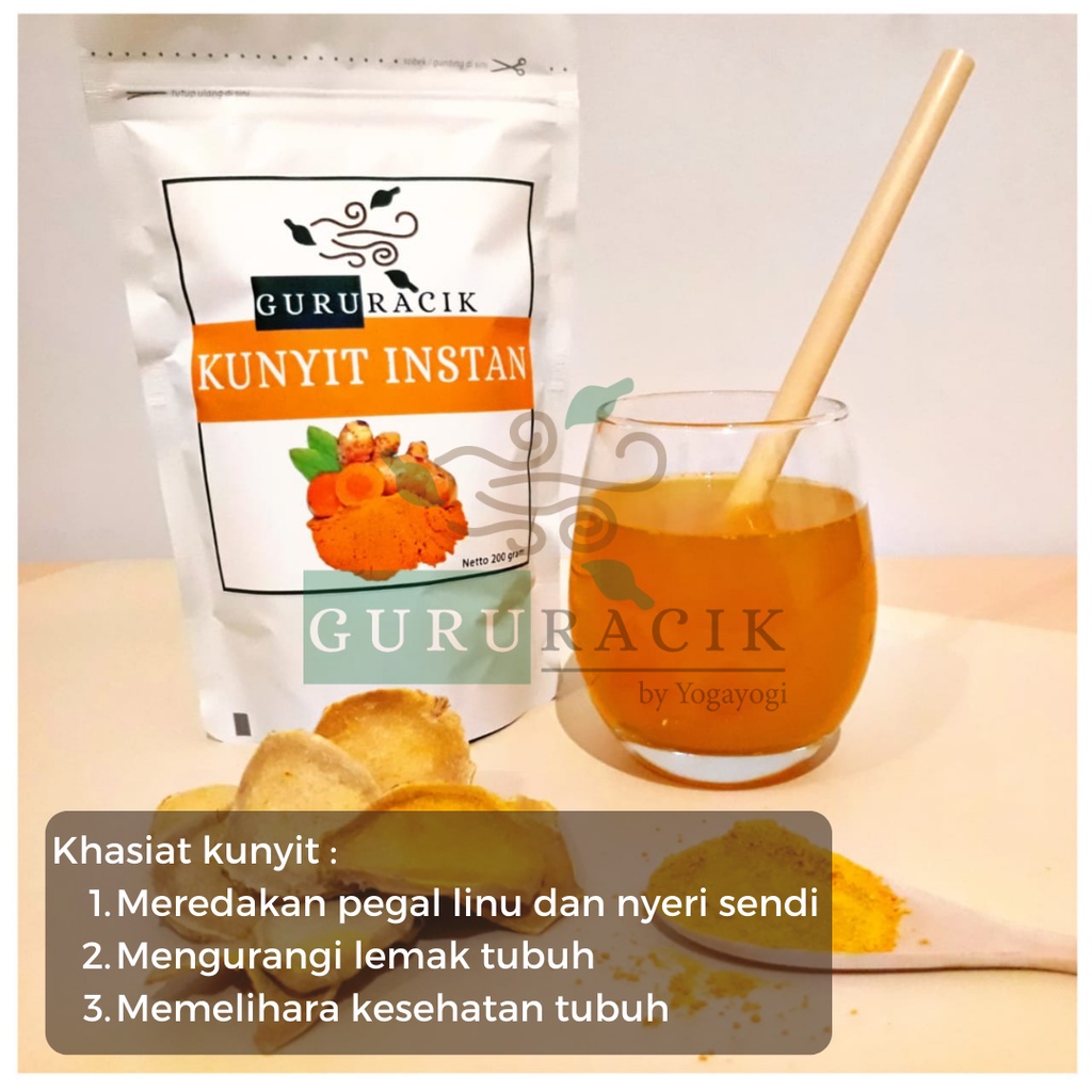 

Minuman Kunyit Instan - Gururacik Herbal
