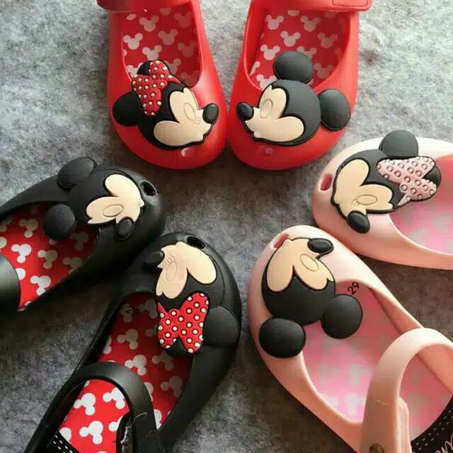 Flat Shoes Jelly Shoes Non Led Sepatu Fashion Import Sepatu Anak Perempuan Size 24-29