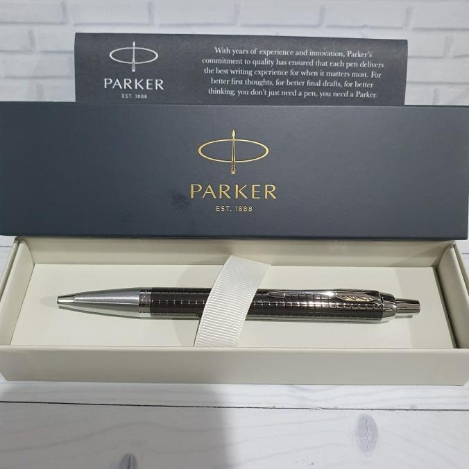 

Pulpen Parker IM Premium 3 Deep Gun Metal Chisel Ballpoint Free Grafir ---Terbaru---