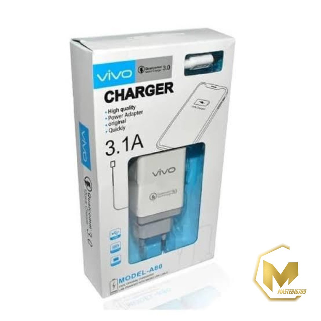 A80 Cashan Cashan VIVO 3Amper QUALCOM micro fast Charging Anti meledak Y83 V7 V5 V9 Y53 V11 MA1093