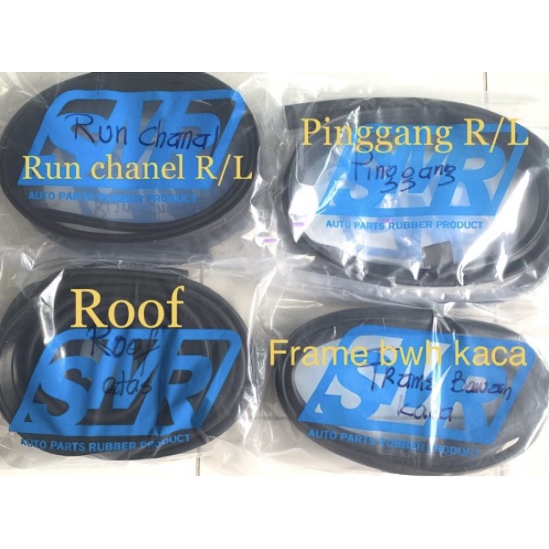 Paket Karet Toyota Hardtop FJ 40/2F (Ada Kaca Angin Depan )