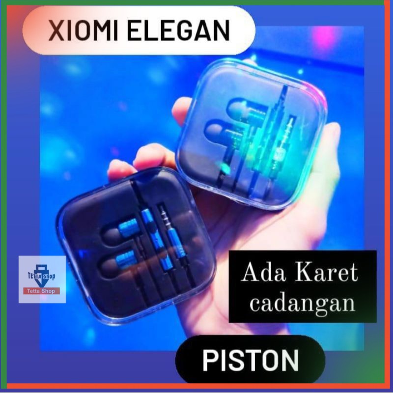 HEADSET ORI XIOMI PISTON / HEADSET KABEL XIOMI PISTON / BANUS KARET / TETTA SHOP / MAKASSAR