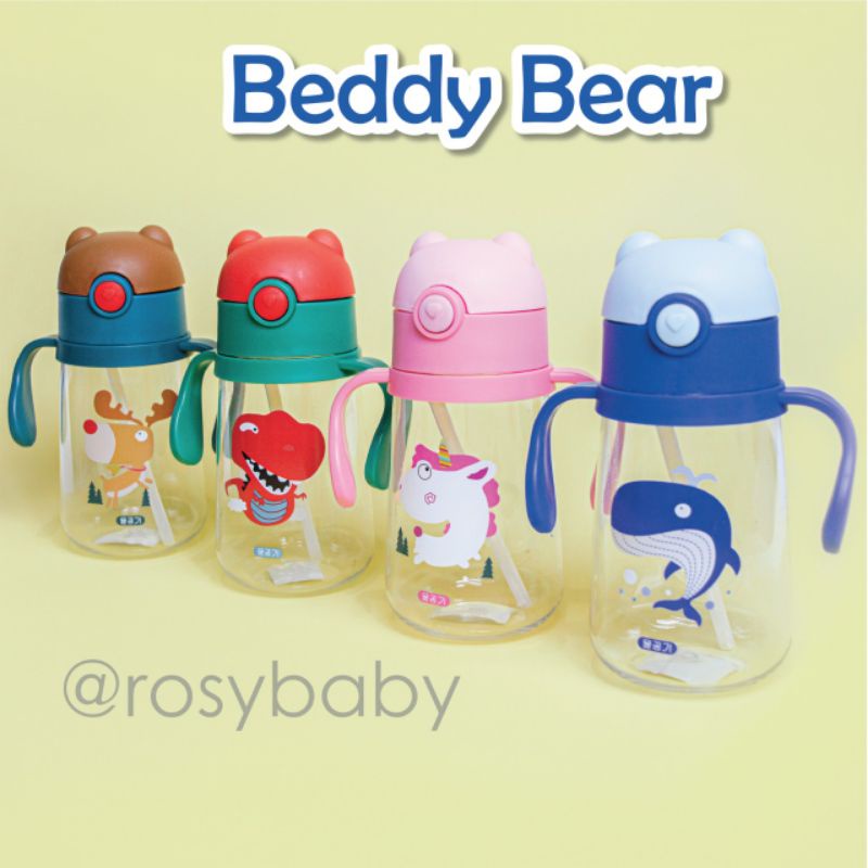 BABY SIPPY CUP / BABY STRAW CUP/ Botol Minum bayi Sedotan 280ML 370ML Botol