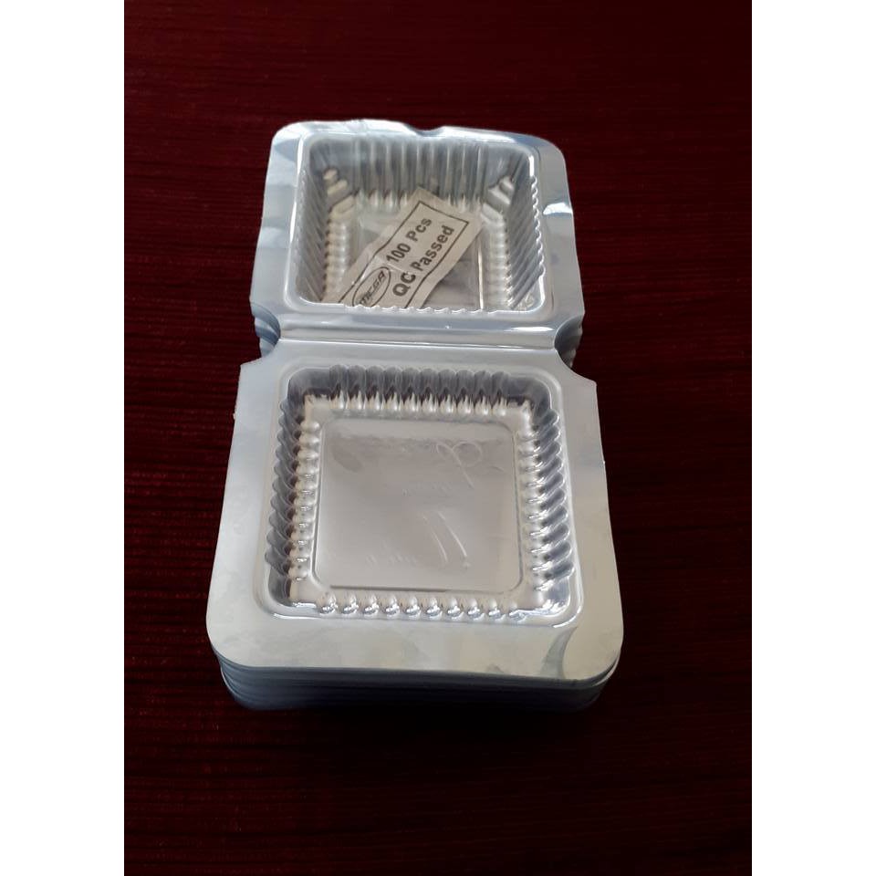 Mika mini Kemasan Kue Potong/kue basah/dll (2 ukuran) - PAK