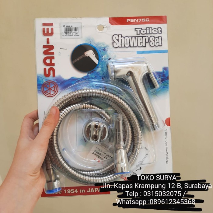 Jet Shower Shower Cebok Shower WC San Ei Set Shower Toilet Psn75c