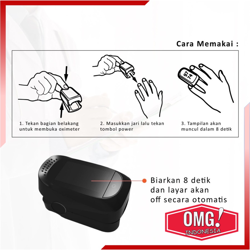 TENSIMETER DIGITAL LCD DISPLAY PENGUKUR TEKANAN TENSI DARAH PORTABLE BLOOD PRESSURE ELEKTRIK [ COD ]-8