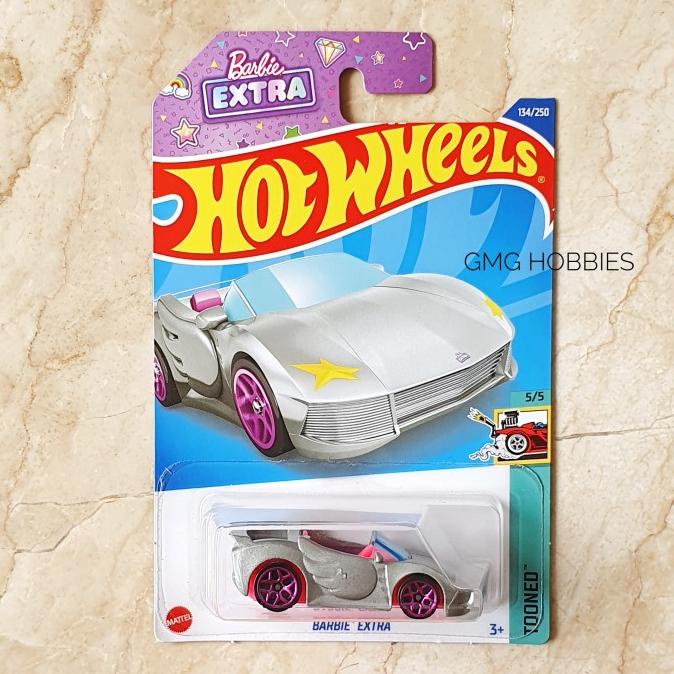 F22 BARBIE EXTRA TOONED HOTWHEELS HOT WHEELS DIECAST MOBIL