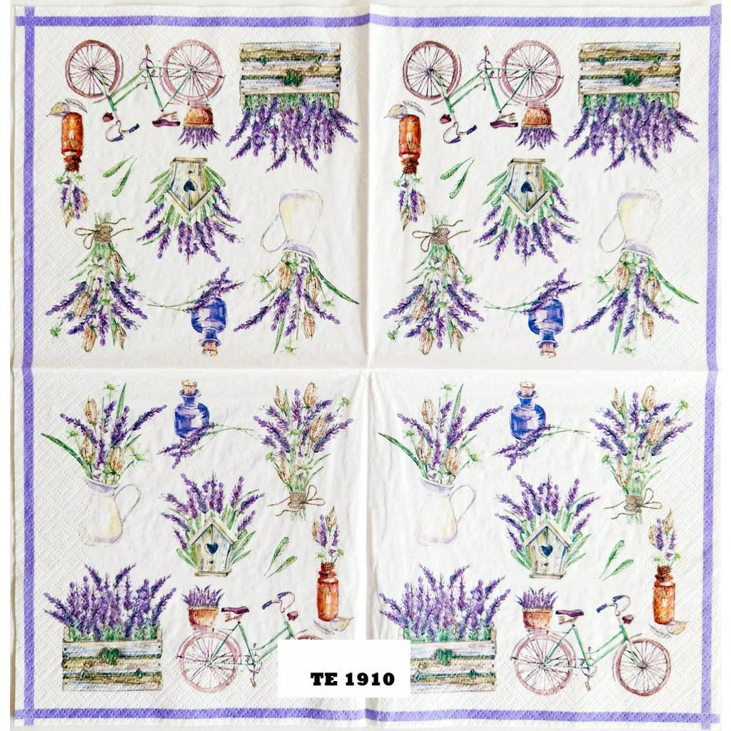 TISU NAPKIN DECOUPAGE EROPAH 33X33 CM TE  1910  TTS