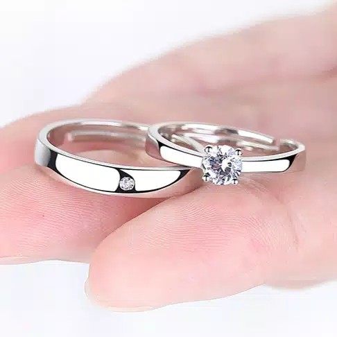 Cincin Couple Silver, Cincin Sepasang Kualitas Terbaik