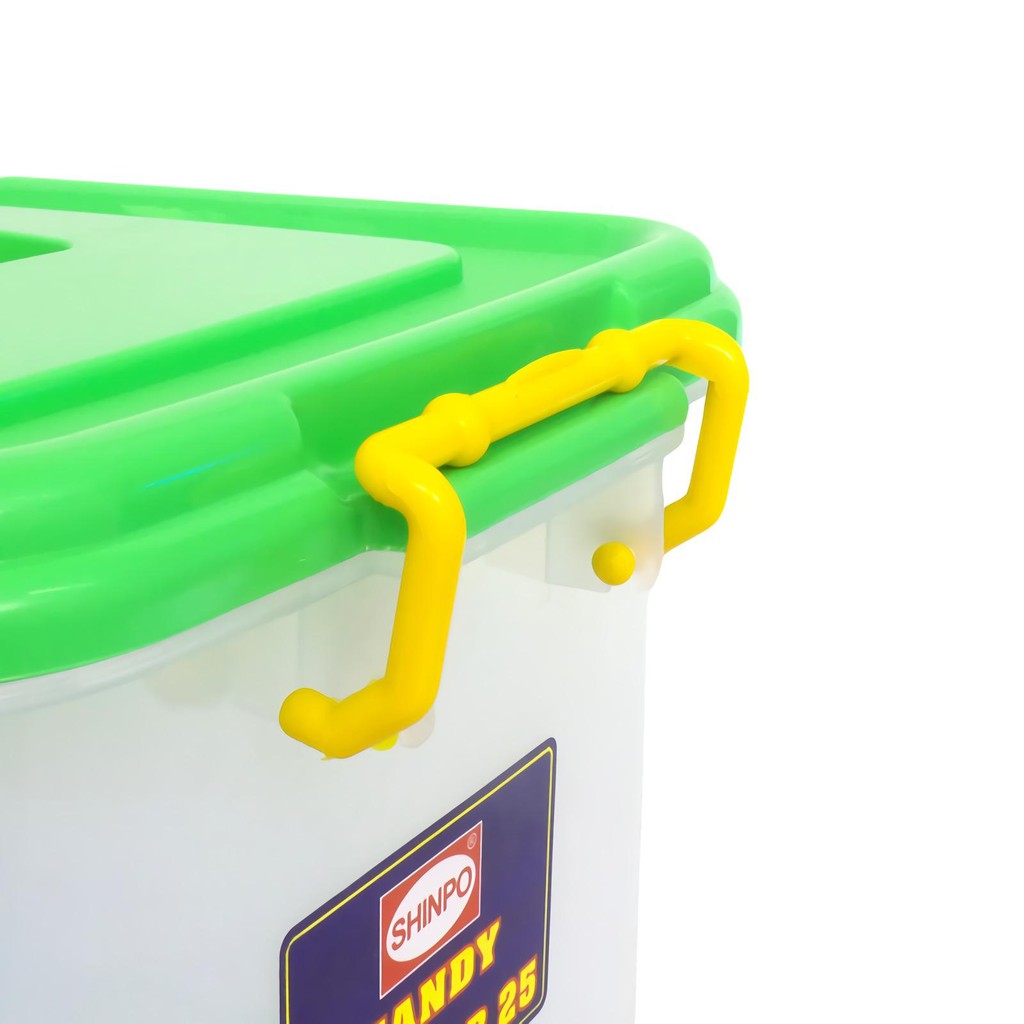 Shinpo 133-3 CB 25 Container Handy Box Plastik Dengan Handle Pegangan 25 liter CB25 Kotak Kontainer