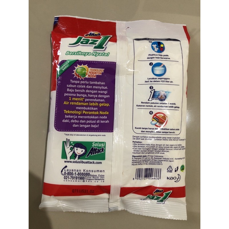 ATTACK JAZ1 Detergent Bubuk 5000