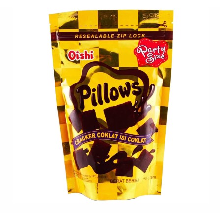 

Oishi Pillows Coklat 120 gr