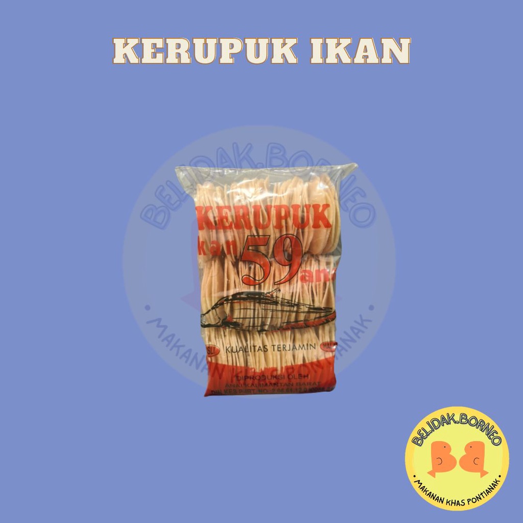 

Kerupuk Ikan 59 Cap Anai 800 gr