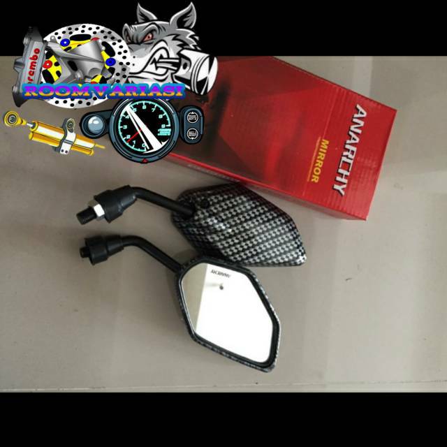 SPION CARBON TWOTONE MINI MODEL JUPITER DAUN BUAT MIO FINO VIXION NMAX JUPITER MX JUPITER Z DLL