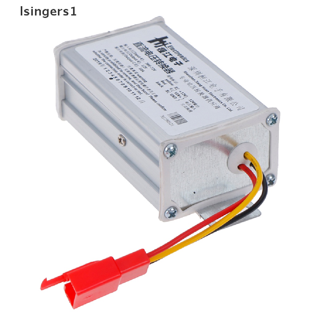 (lsingers1) Adapter Konverter DC 36V-72V Ke 12V-10A 120W Untuk Baterai Mobil Elektrik