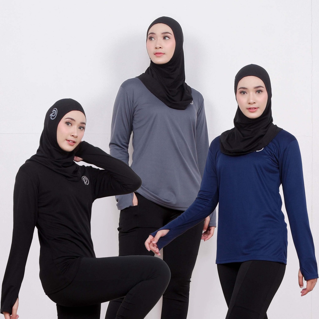 redDee - Viola Top / Manset Olahraga Wanita / Baju Olahraga / Baju Olahraga Wanita / Pakaian Olahrag