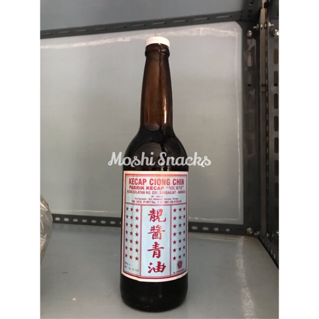 

Kecap Asin Cap Siong Gajah Ciong Chin 600ml Pabrik Kecap "Murni" Asli Bangka / Soy Sauce Chiong Cin