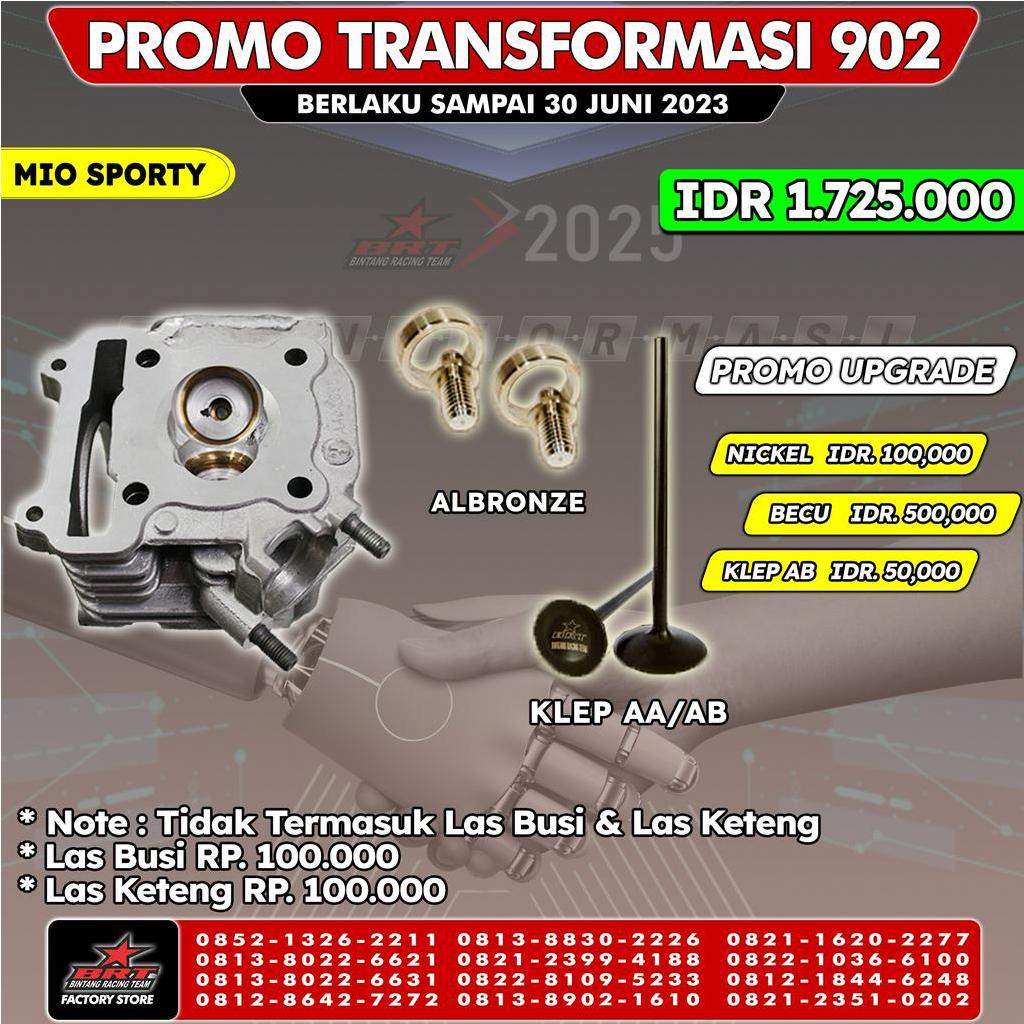 CYLINDER HEAD MIO SPORTY / OLD